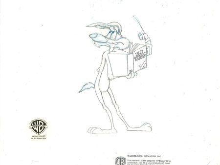 Looney Tunes Original Production Drawing: Wile Coyote Discount