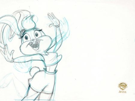 Space Jam Original Production Drawing:  Lola Bunny Cheap