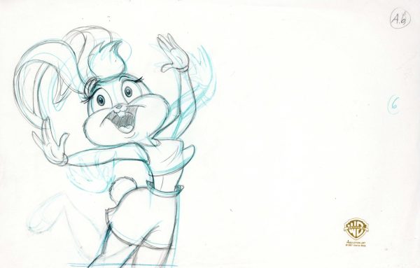 Space Jam Original Production Drawing:  Lola Bunny Cheap