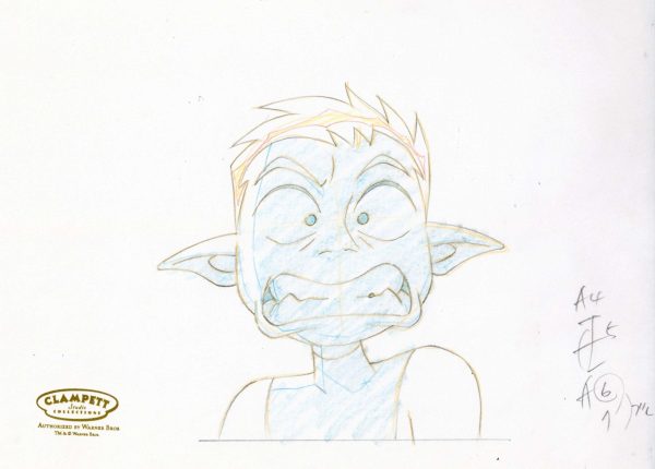 Teen Titans Original Production Drawing: Beast Boy For Cheap