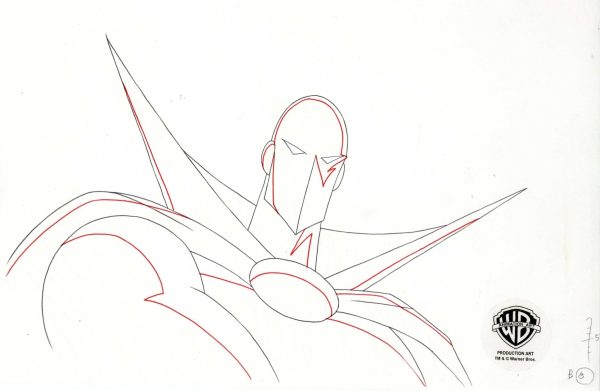 Justice League Original Production Drawing: Doctor Fate Online now