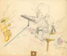 Mickey s Amateurs Original Production Drawing: Goofy For Cheap