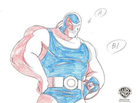 Batman The Animated Series Original Production Drawing: Bane Sale