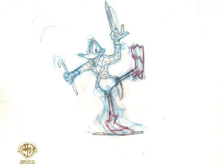 Looney Tunes Original Production Drawing: Daffy Duck For Cheap