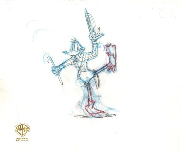 Looney Tunes Original Production Drawing: Daffy Duck For Cheap