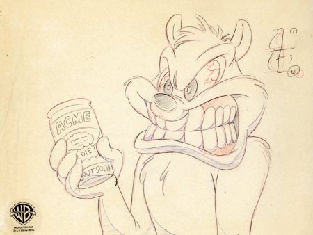 Animaniacs Original Production Drawing: Candie Chipmunk For Sale