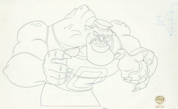 Space Jam Original Production Drawing: Monstar Bang For Cheap