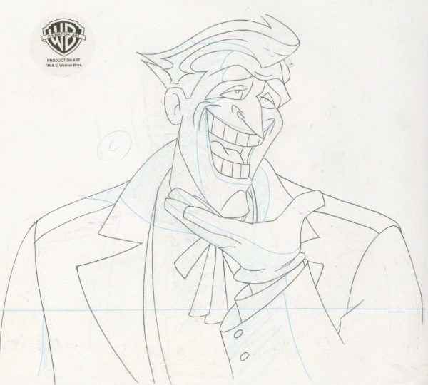 Batman The Animated Series Original Production Drawing: Joker Sale