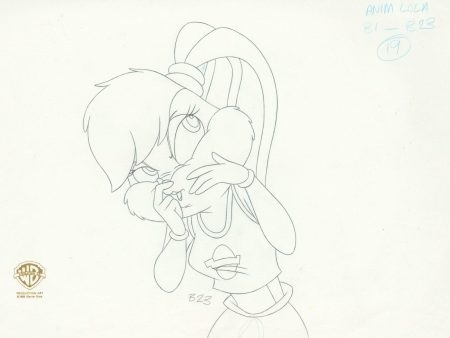 Space Jam Original Production Drawing: Lola Bunny For Cheap