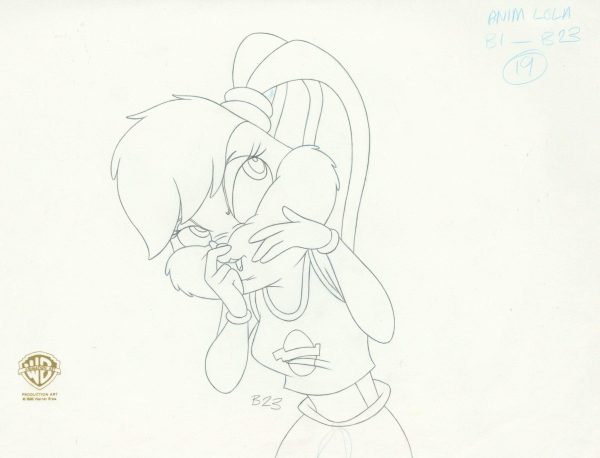 Space Jam Original Production Drawing: Lola Bunny For Cheap