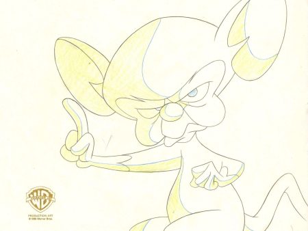 Animaniacs Original Production Drawing: Brain Discount