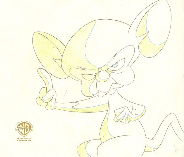 Animaniacs Original Production Drawing: Brain Discount