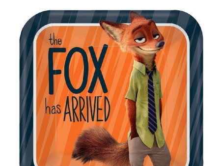 Zootopia Square Plates 9in, 8pcs Discount