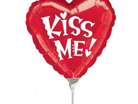 Kiss Me Mini Shape Balloon 4in Online Sale