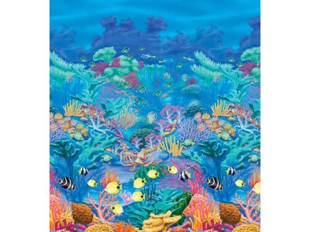 Coral Reef Room Roll 40ft x 48in For Cheap