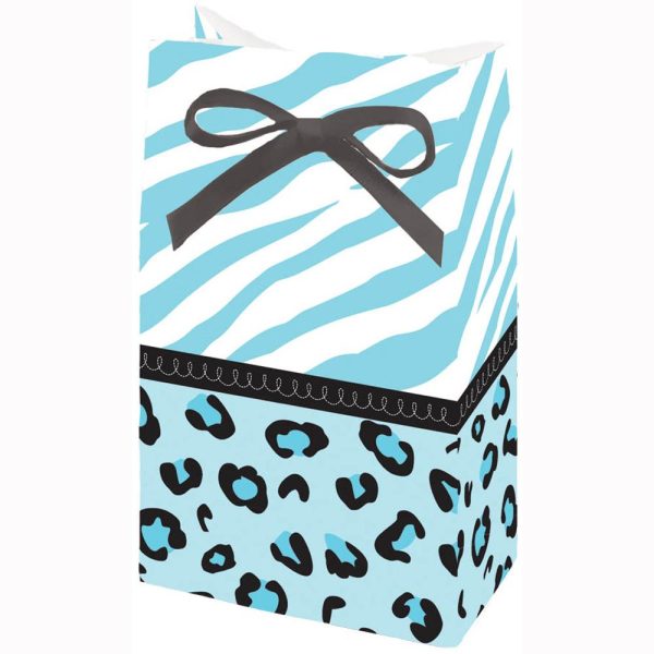 Baby Shower - Sweet Safari Boy Favor Bags 12pcs For Sale