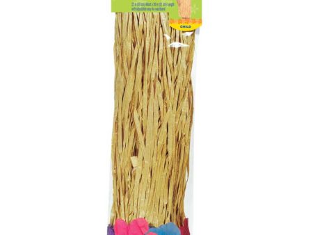 Child Grass Skirt With Flower on Sale