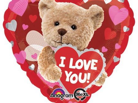 HVD Bee Bear Foil Balloon 18in Online Sale