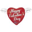 HVD Heart with Wings Junior Shape Foil Balloon 18in For Discount