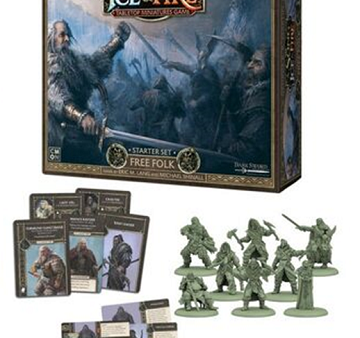 A Song of Ice & Fire: Tabletop Miniatures Game - Free Folk Starter Set Online now