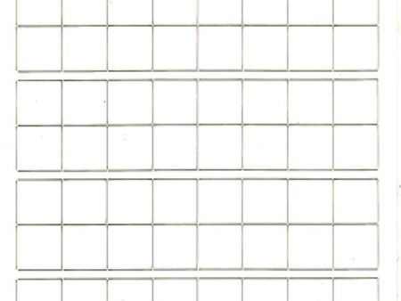 Blank Counter Sheet 5 8 inch (White) Online Hot Sale